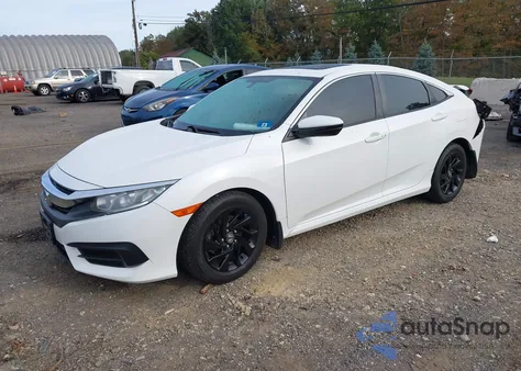 2017 Honda Civic Ex из США, поврежденный, VIN 19XFC2F72HE049284